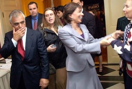 Jeanine Pirro and Albert Pirro during Jeanine Political campaign in 2005
